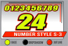 LAYERED NUMBER SET S-3